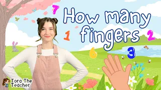 How Many Fingers Kids Song Action Songs For Children 