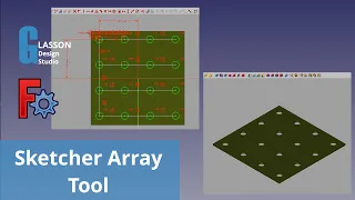 Learn to use FreeCAD s rectangular array tool