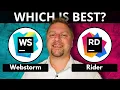 WebStorm vs Rider Which Integrated Development Environment is Best in 2026