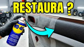 Wd40 Restaura Plasticos Interno do Carro Verdade ou Mito ?