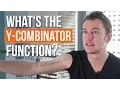 Y combinator function What is it