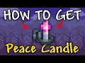 How to Get Peace Candle in Terraria 1 4 4 9 Peace Candle Terraria