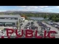 Drone Flight Through Pybus Public Market