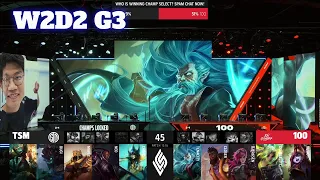 TSM vs 100 | Week 2 Day 2 S13 LCS Spring 2023 | TSM vs 100 Thieves W2D2 Full Game