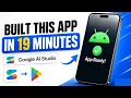 How I Built This App In 19 Minutes Using AI Google AI Studio