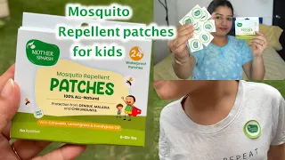 Mosquito repellent patches for kids, how to use?