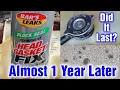 Bars Leaks Head Gasket Fix About 1 Year Later We saved over 2000