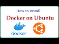 Docker - How to Install Docker on Ubuntu Complete Beginner s Tutorial