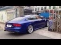 Audi A7 3 0T Sportback w Armytrix Cat-Back Performance Valvetronic Exhaust