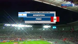 Peru 5 vs 4 Argentina on the road to Russia 2018 Yes we can
