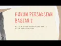 Download Lagu MATAN ABU SYUJA' (153); PERSAKSIAN 2 : SYARAT SAKSI ADIL
