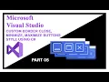How to create custom Border close minimize maximize buttons windows Form style using C Sinhala