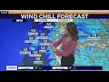 Weather forecast Bitter cold wind chill expected Tuesday