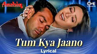 tum kya jaano lyrical aashiq karishma kapoor bobby deol udit narayan alka yagnik