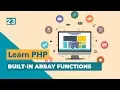 Built-in Array Functions in PHP