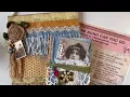 How to make a Shabby Boho Junk Journal Bag -