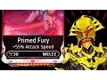 Warframe Primed Fury max Volt Speed min-maxing carnage
