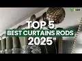Top 5 Curtain Rods You Need For A PERFECT Window Treatment