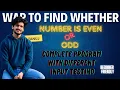 Java Program To Check Even Or Odd Simple Easy Explanation For Beginners
