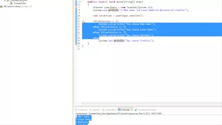 Java Made Easy Tutorial 7 - Switch Statements