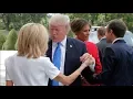 Donald Trump tells Brigitte Macron she s in good shape