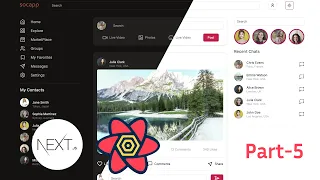 Full Stack Social Media App Next Js Part 5 Post Rendering with Comment like Functionalities