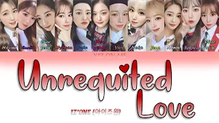 Download IZ*ONE (아이즈원) - 'Unrequited Love (짝사랑)' (Han/Rom/Eng) Color Coded Lyrics MP3
