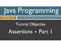 Learn Java Programming - Assertions Part 1 Tutorial assert keyword