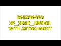 Databases sp - send