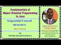Introduction to Control Structures in Java Object Oriented Programming and Sequential Structure