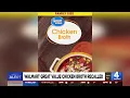 Walmart great value chicken broth recalled