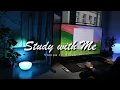 1-HOUR STUDY WITH ME 🏙️ [Lofi & Ocean Waves] 🌊  50-10 Pomodoro