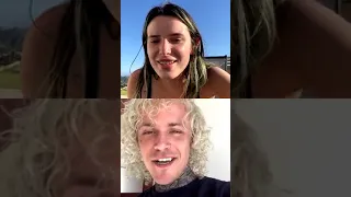 bella thorne instagram live april 16 2020 