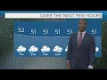 Cleveland area weather forecast Staying below average