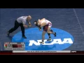 2015 NCAA 133 lb Round 2 Cody Brewer OU v Johnni DiJulius tOSU