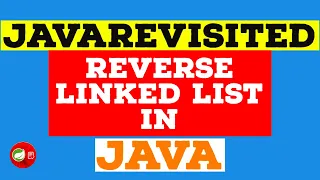 Solved - How to Reverse A Linked List In Java Example Tutorial Code Below