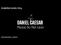 Daniel Caesar - Please Do Not Lean ft. BADBADNOTGOOD | Acapella/Vocals Only