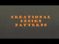 OOP Creational Singleton Pattern Design Patterns Part 1 Day 17