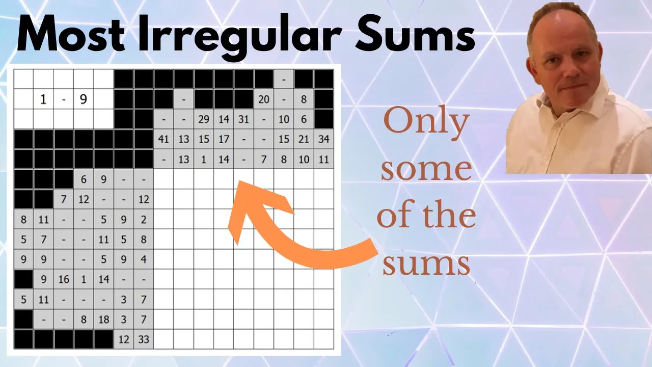 Sum irregular shapes