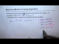 Absolute Maximum Minimum Algorithm Application