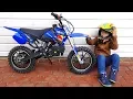 Download Lagu Funny Senya Unboxing And Test Drive The Cross Bike - Ride On Mini BIKE POWER WHEEL Pocket Bike