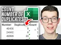 How To Count Number Of Each Duplicate In Excel - Full Guide