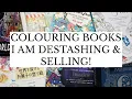 COLOURING BOOKS I AM DESTASHING SELLING from my Colouring Book Collection Adult Colouring