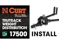 CURT TruTrack 4P Weight Distribution Hitch Installation