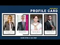 Responsive Team Section With Hover Effect Profile Card with Hover Effects BOOTSTRAP HTML CSS