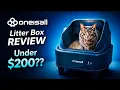 Self-Cleaning Cat Litter Box for UNDER 200 OneIsAll Ease S1 Litter Box Review