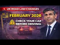 Lagu NEW ROAD RULES 😱 UK Drivers Must Check Their Cars Before Feb 2026