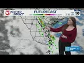 Scattered rain chances on the way Friday morning