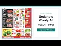 Sedano s Weekly Ad 26 - 26 Best Deals