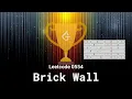 Leetcode 0554 Brick Wall
